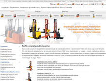 Tablet Screenshot of forklift-in-china.com